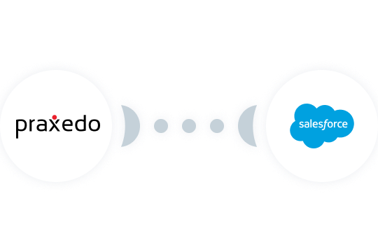 Praxedo se adapta perfectamente a empresas como la suya que utilizan Salesforce para la gestión de su negocio y requieren de funcionalidades específicas de Field Service. 