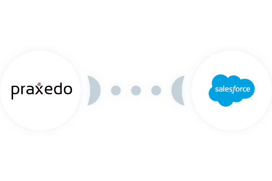 Praxedo se adapta perfectamente a empresas como la suya que utilizan Salesforce para la gestión de su negocio y requieren de funcionalidades específicas de Field Service. 