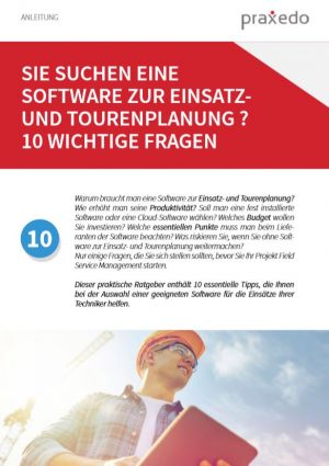 Einsatz- und Tourenplanung Leitfaden