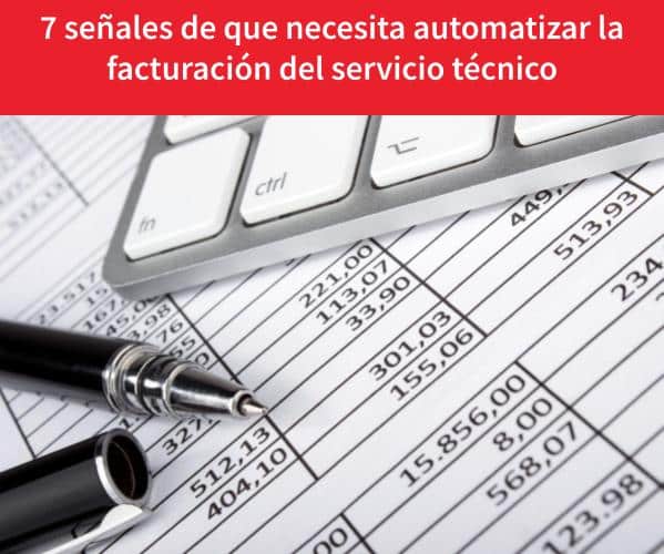 automatizar la facturación del servicio técnico