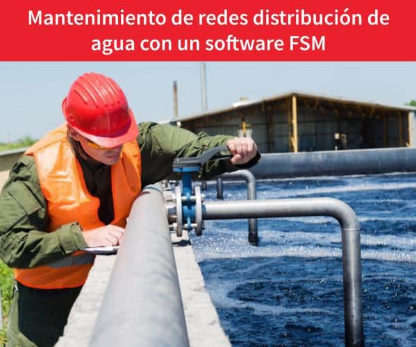 Mantenimiento de redes distribución y saneamiento de agua